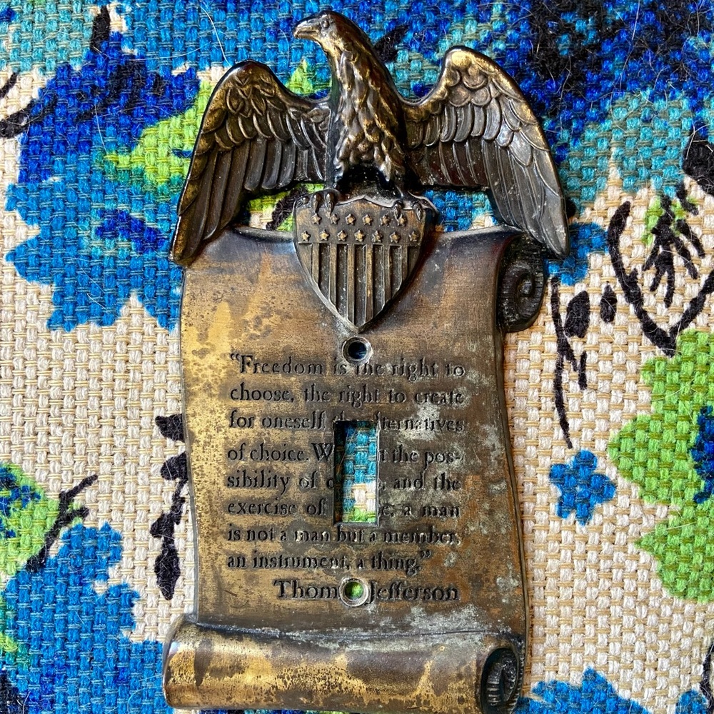 Americana Light Switch Cover
